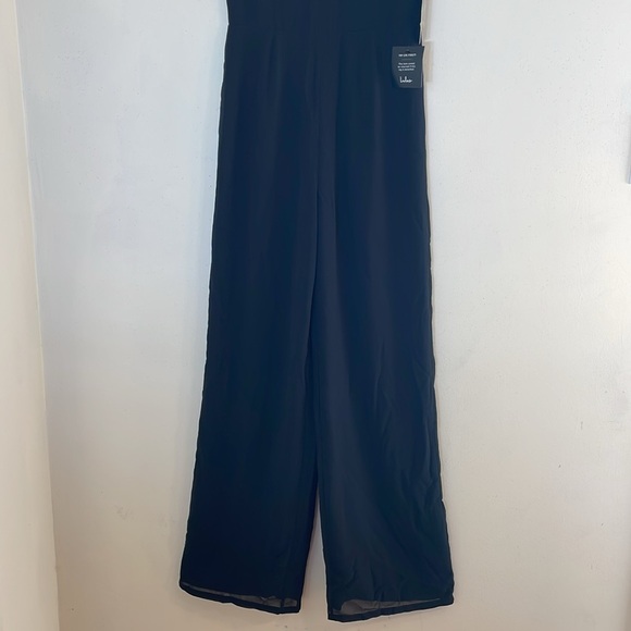 NWT. Lulus Small I Turn To You Black Sequin Jumpsuit. - Picture 10 of 16